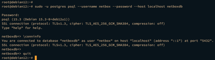 Verbindung verifizieren