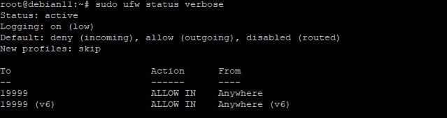 Firewall konfigurieren