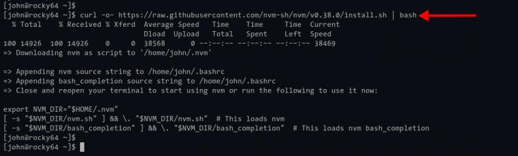 Installing NVM Node Version Manager