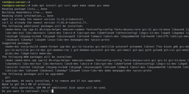 Basisdepots installieren