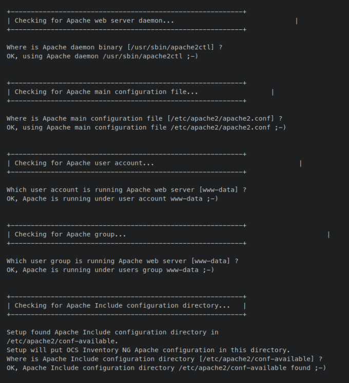 Apache-Konfigurationen prüfen