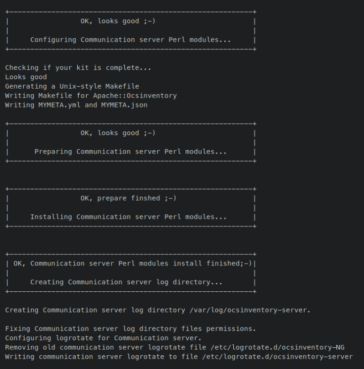 ocs inventory server konfigurieren