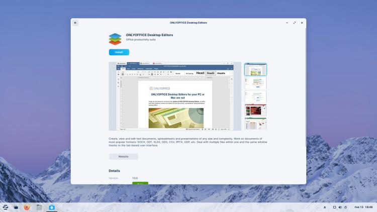 ONLYOFFICE auf Zorin OS installieren