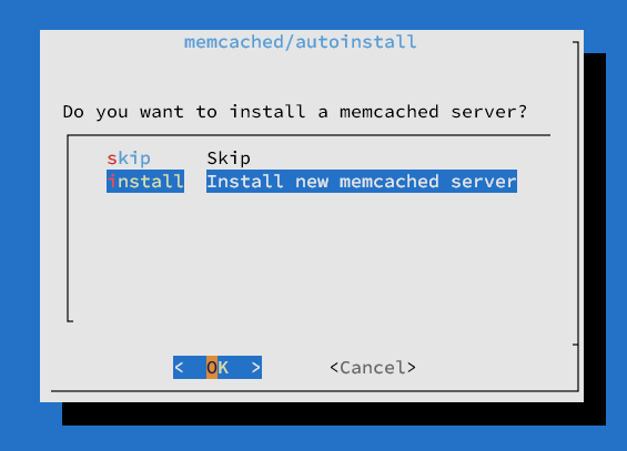 memcached installieren