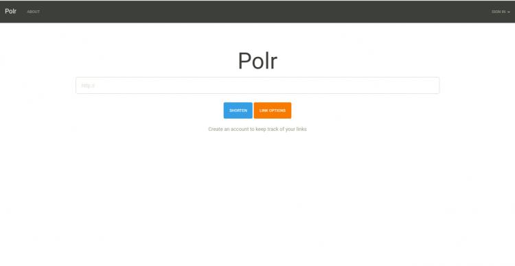 Polr URL Shortener