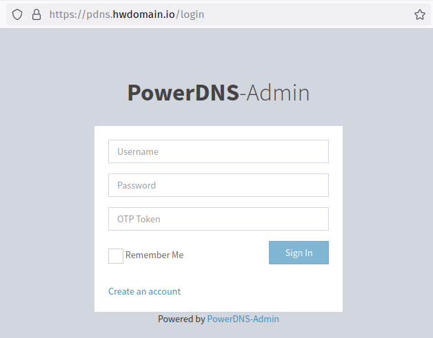 pdns Konto erstellen