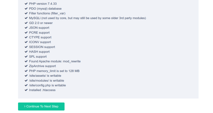 Überprüfung der Voraussetzungen