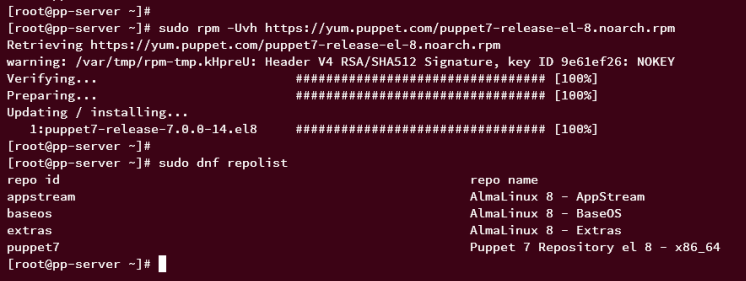 Puppet-Repository hinzufügen