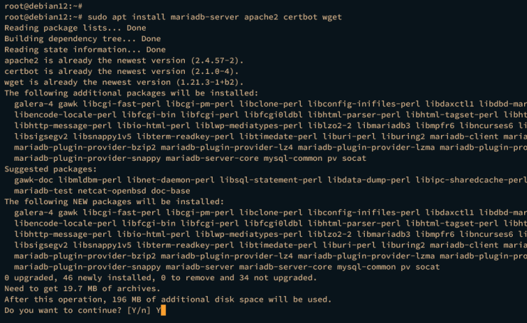Abhängigkeiten installieren
