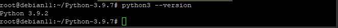 python3 --version