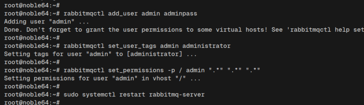 Administrator-Einrichtung