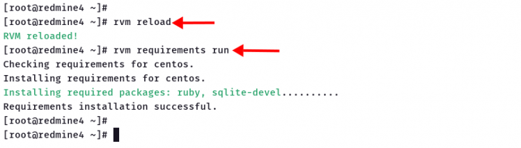 Installieren der RVM-Abhängigkeiten