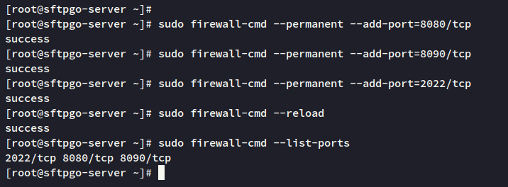firewalld einrichten