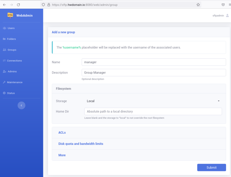 Neue Gruppe erstellen