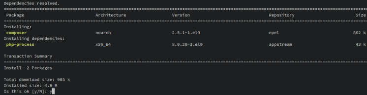 Komponist installieren