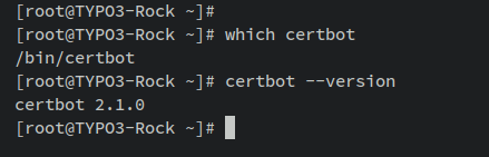 certbot verifizieren