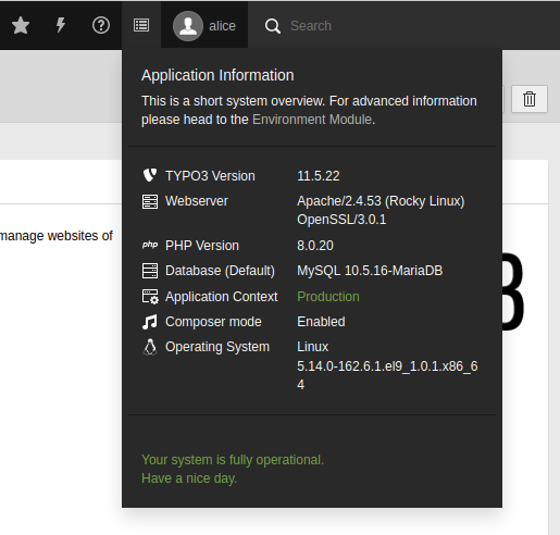 Status der Installation überprüfen