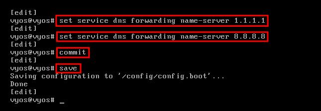 dns-Forwarder einrichten