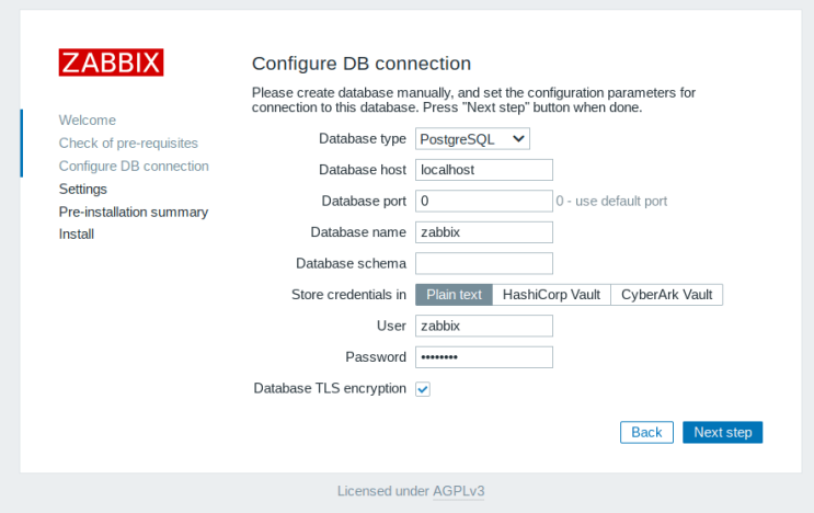 Datenbank-Setup