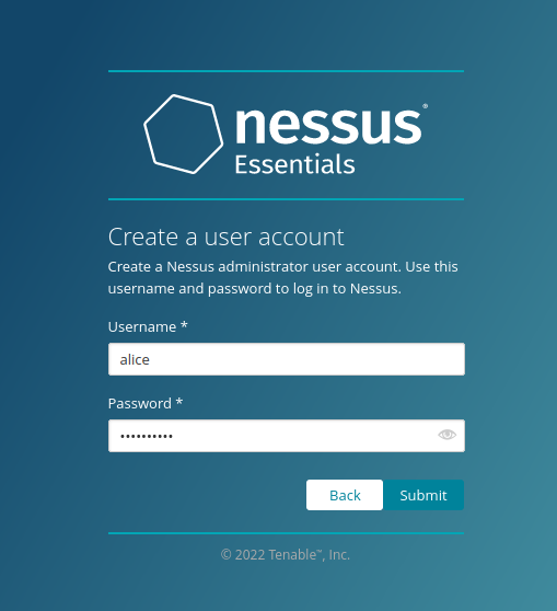 Admin-Benutzer anlegen