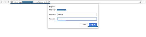 Anmeldung bei web-svn