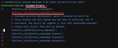 Konfigurieren von unbeaufsichtigten Upgrades