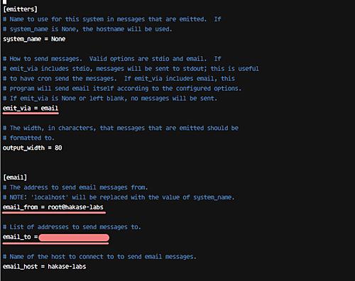 E-Mail-Konfiguration