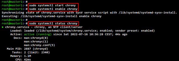 Chronikstatus prüfen