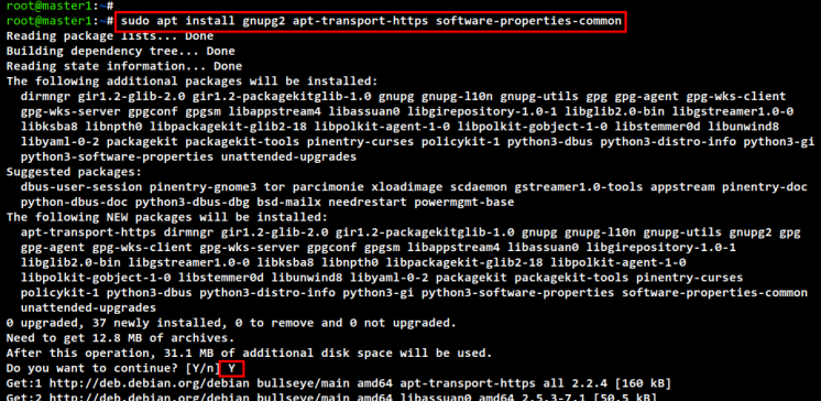 Abhängigkeiten installieren