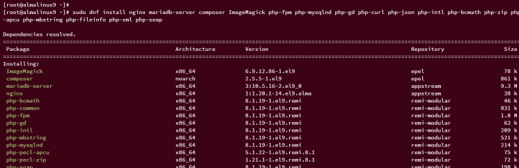 Installieren von Abhängigkeiten