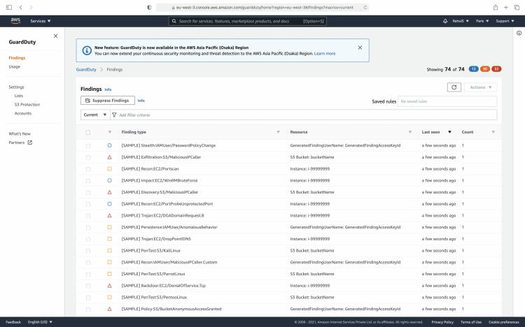 Beispielhafte Befunde
