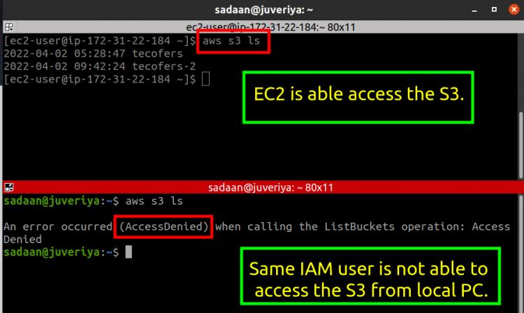 Testen der Einrichtung