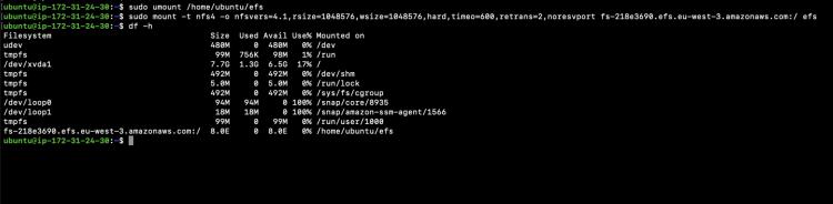 RFS gemountet auf Ubuntu Linux
