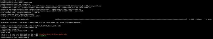 Terraform herunterladen