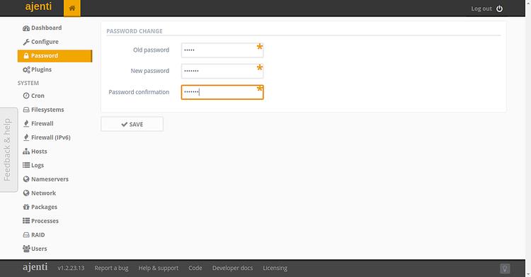 Passwort konfigurieren