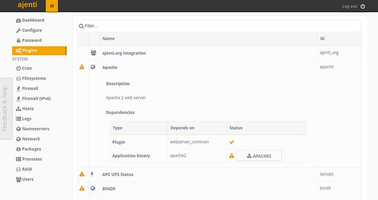 Apache Konfiguration