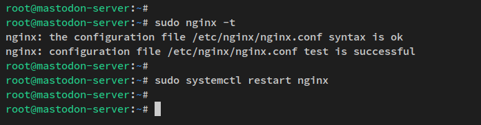 nginx-Konfiguration überprüfen