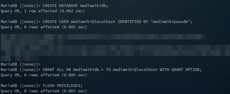 Datenbank erstellen