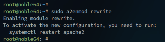 Rewrite aktivieren