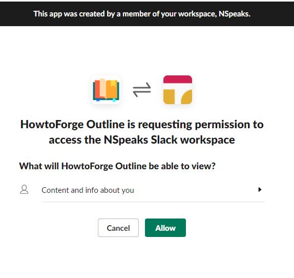 Gliederung Wiki Slack Autorisierung