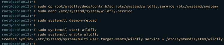 wildfly systemd