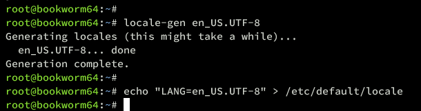 Gebietsschema einrichten