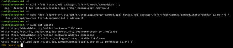 zammad repo hinzufügen