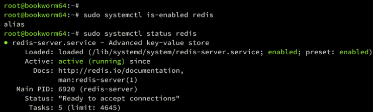 Redis verifizieren
