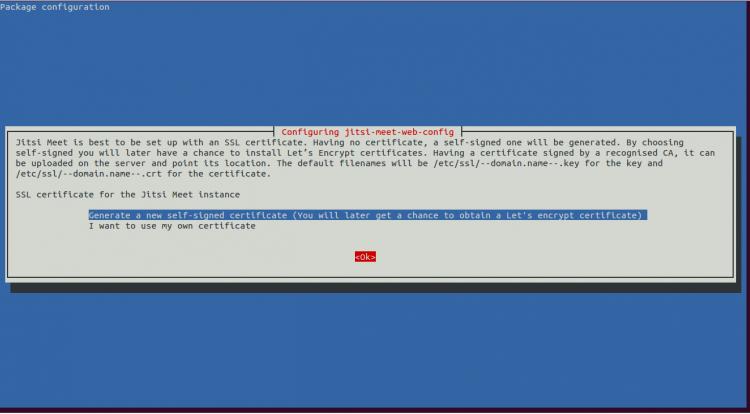 Ein SSL-Zertifikat erzeugen