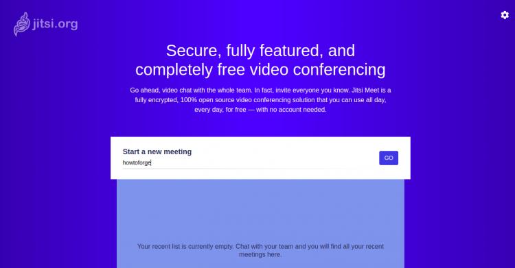 Ein neues Meeting beginnen