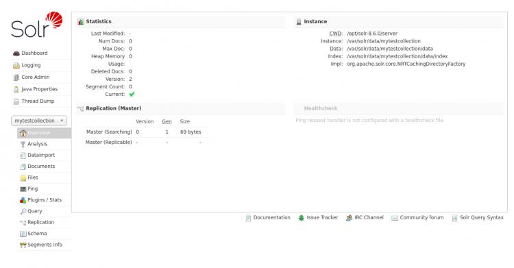 Apache Solr-Statistik