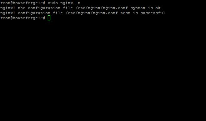 nginx Konfiguration prüfen