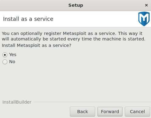 Als Dienst installieren