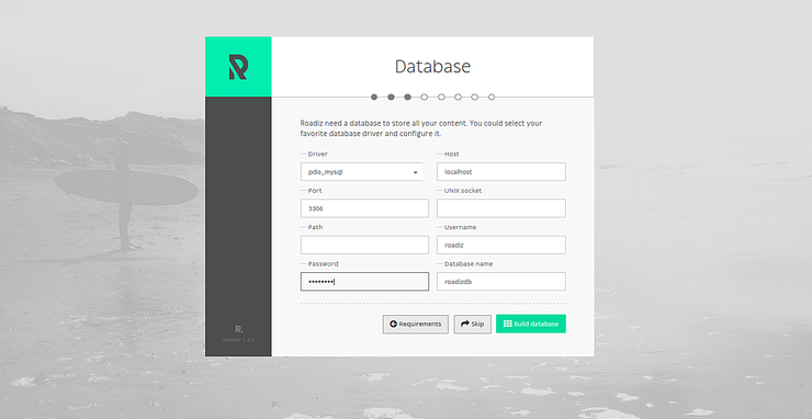 Datenbank-Einstellungen